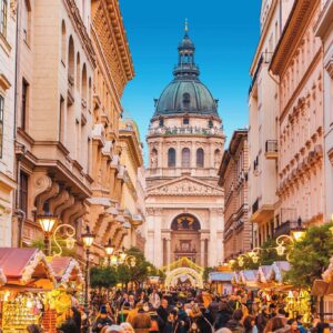 Budapest xmas banner