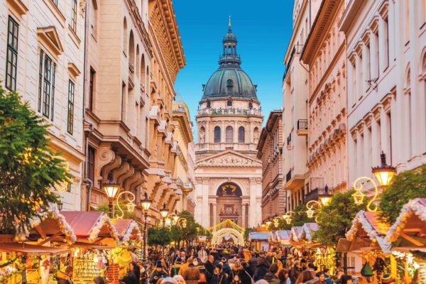 Budapest xmas banner