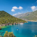 Gorgeous,Lagoon,And,Small,Beach,With,Beautiful,Turquoise,Water,Of