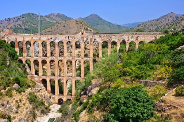 BIG 39095926 Old aqueduct in Nerja, Costa del Sol